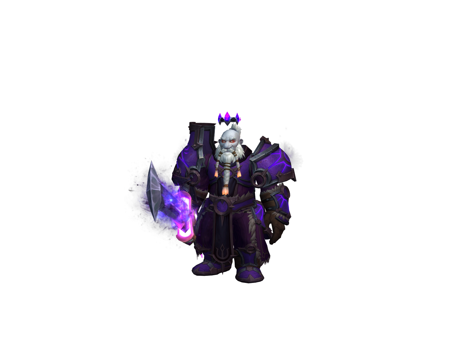 Smolderface 3D character render