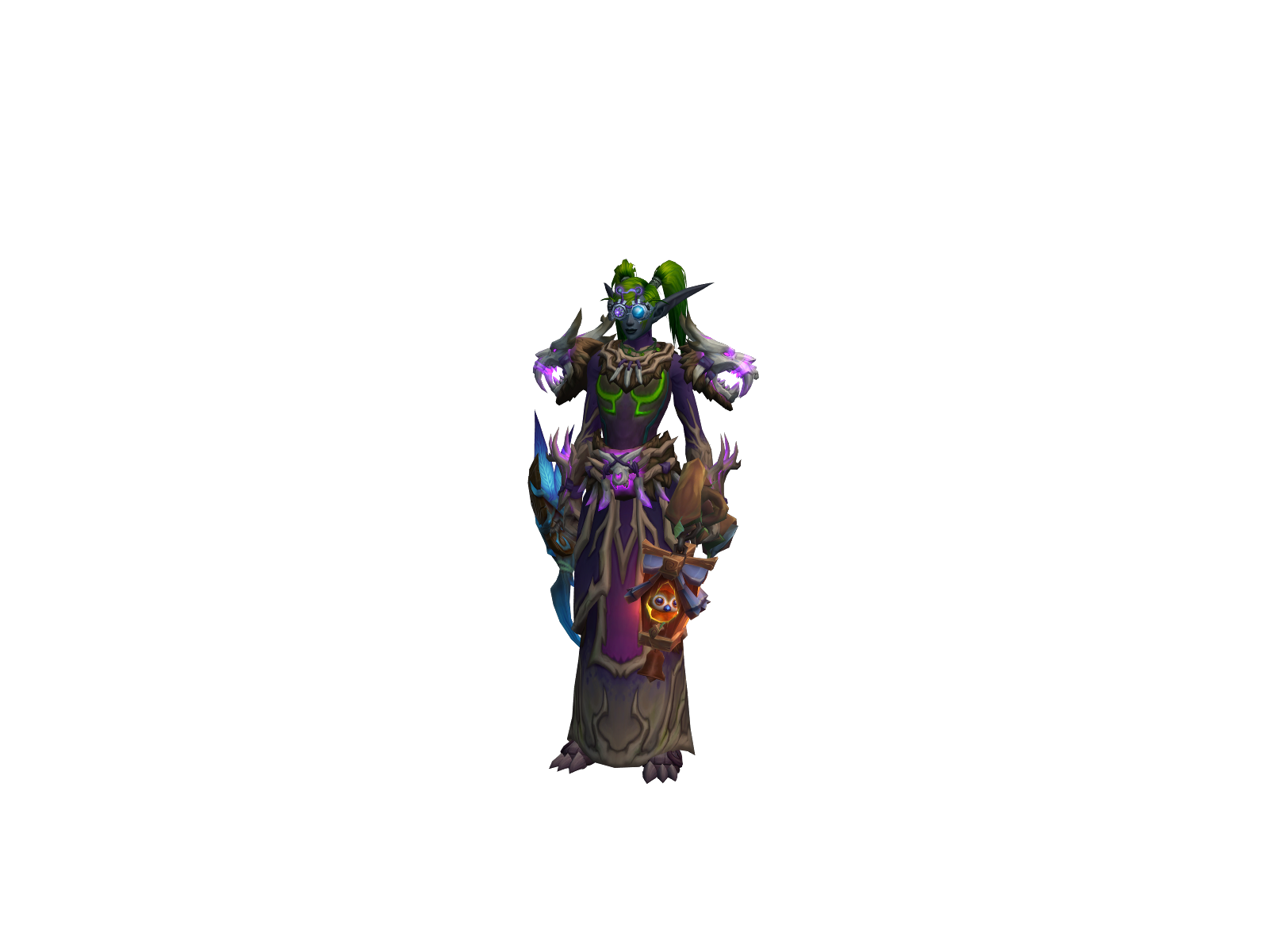 Ullir 3D character render