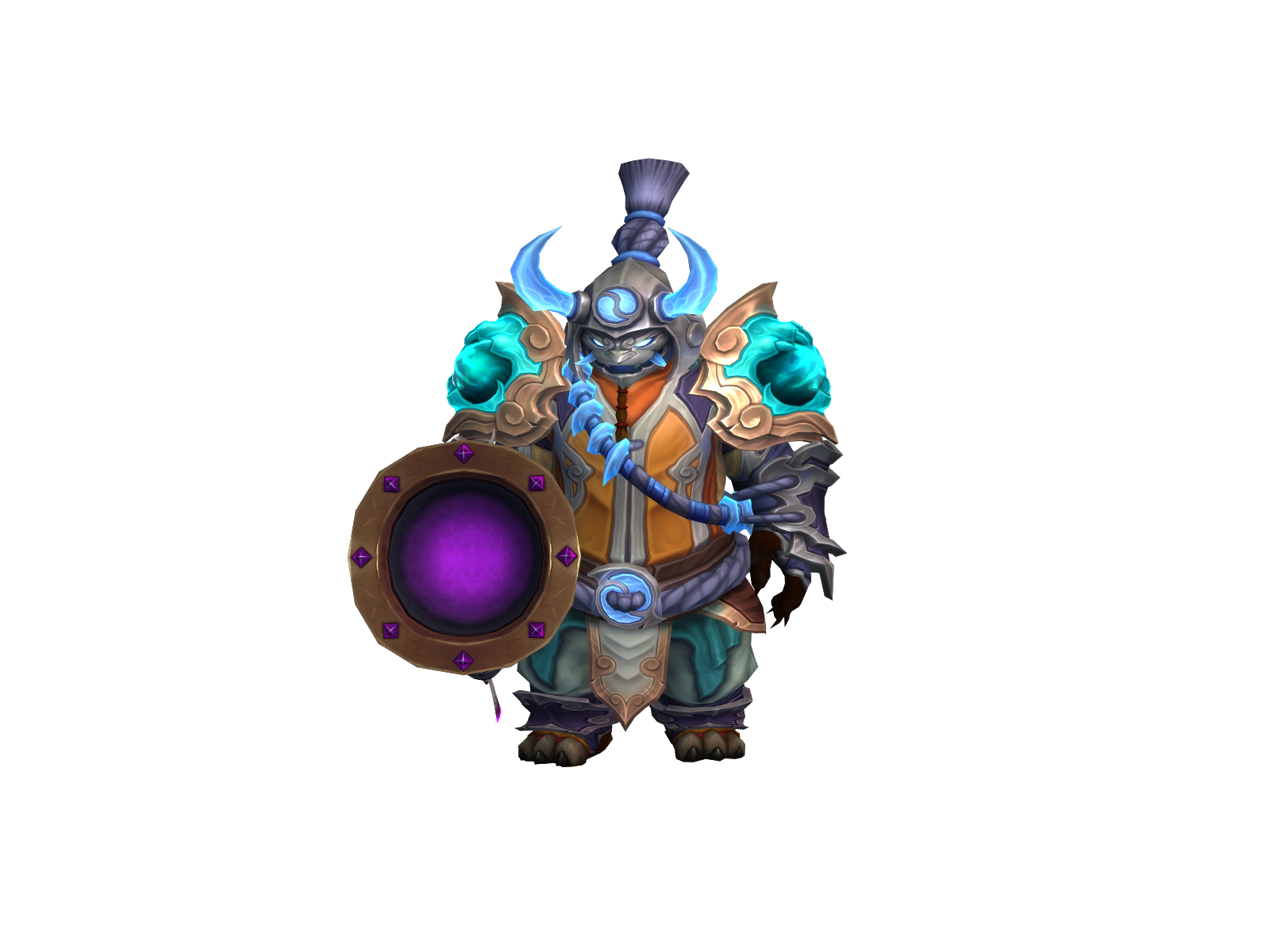 Bruski 3D character render