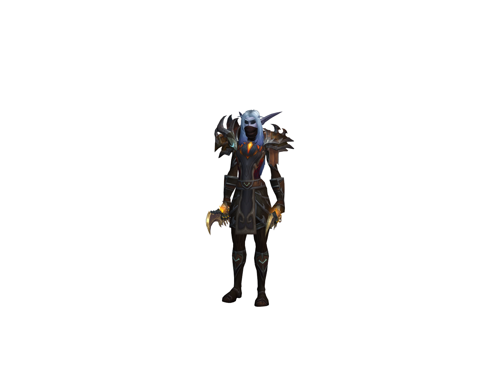 Steal 3D character render