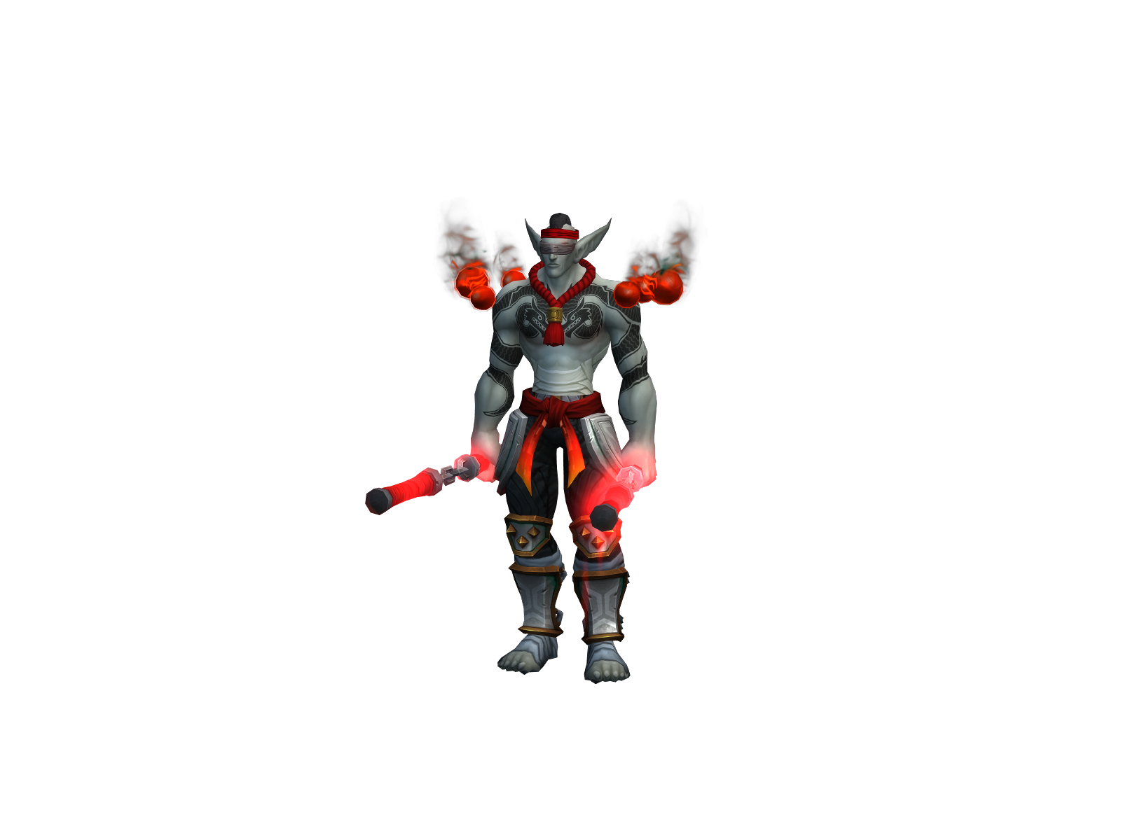 Im 3D character render