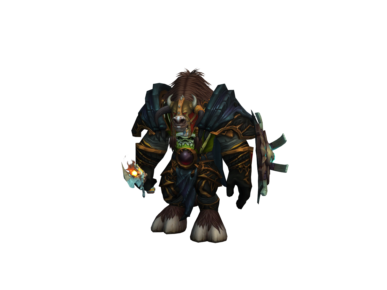 Bartock 3D character render