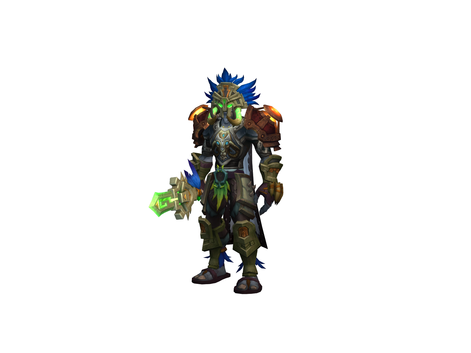 Holytank 3D character render