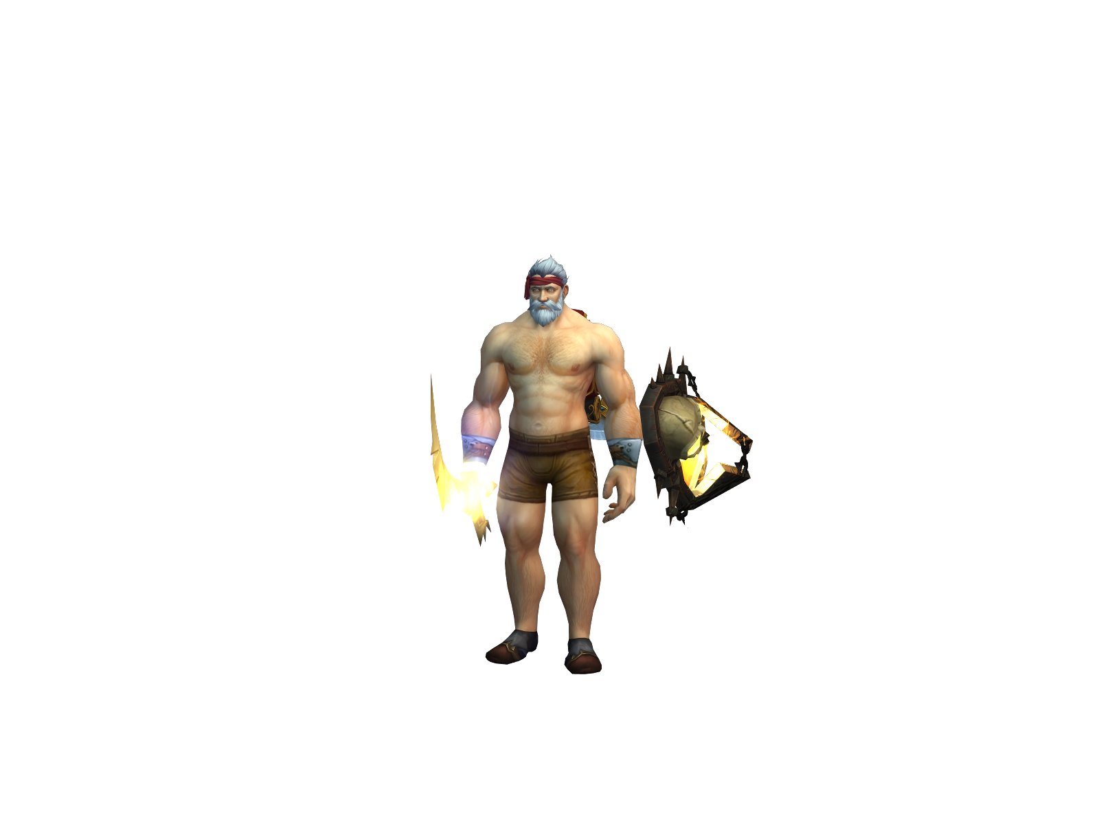 Pallyho 3D character render