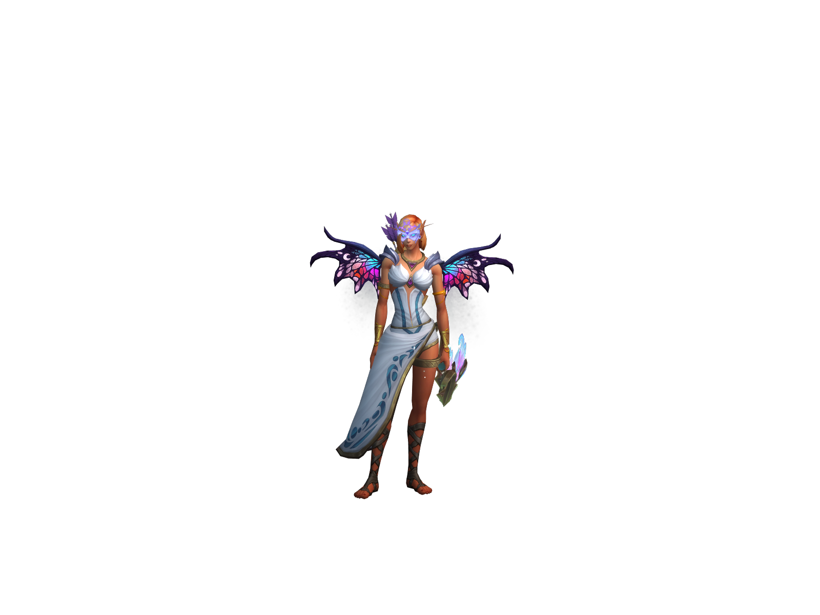 Skade 3D character render