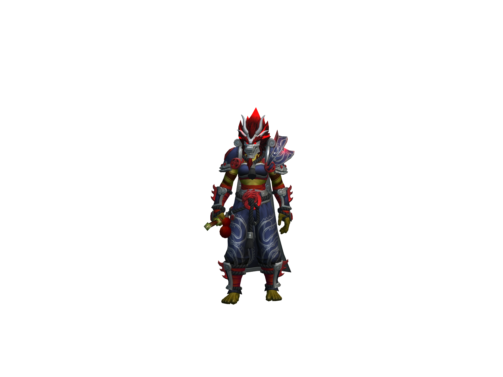 Portinglol 3D character render