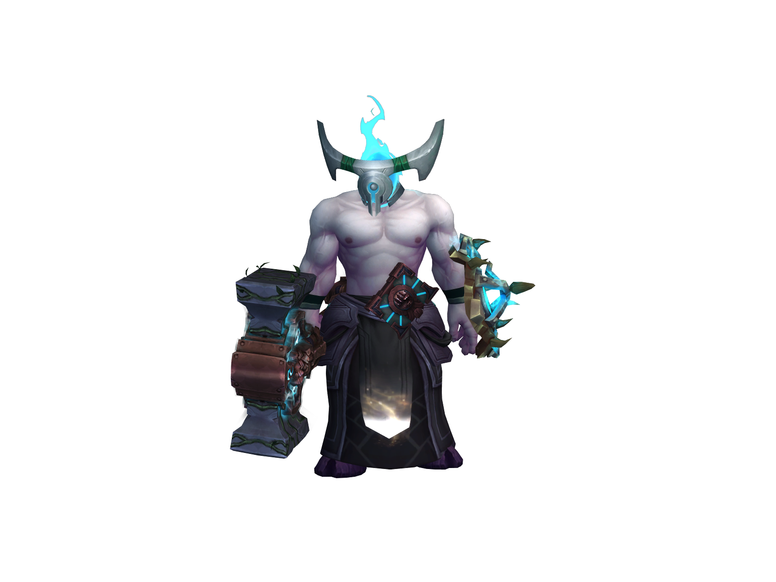 Garbagepally 3D character render