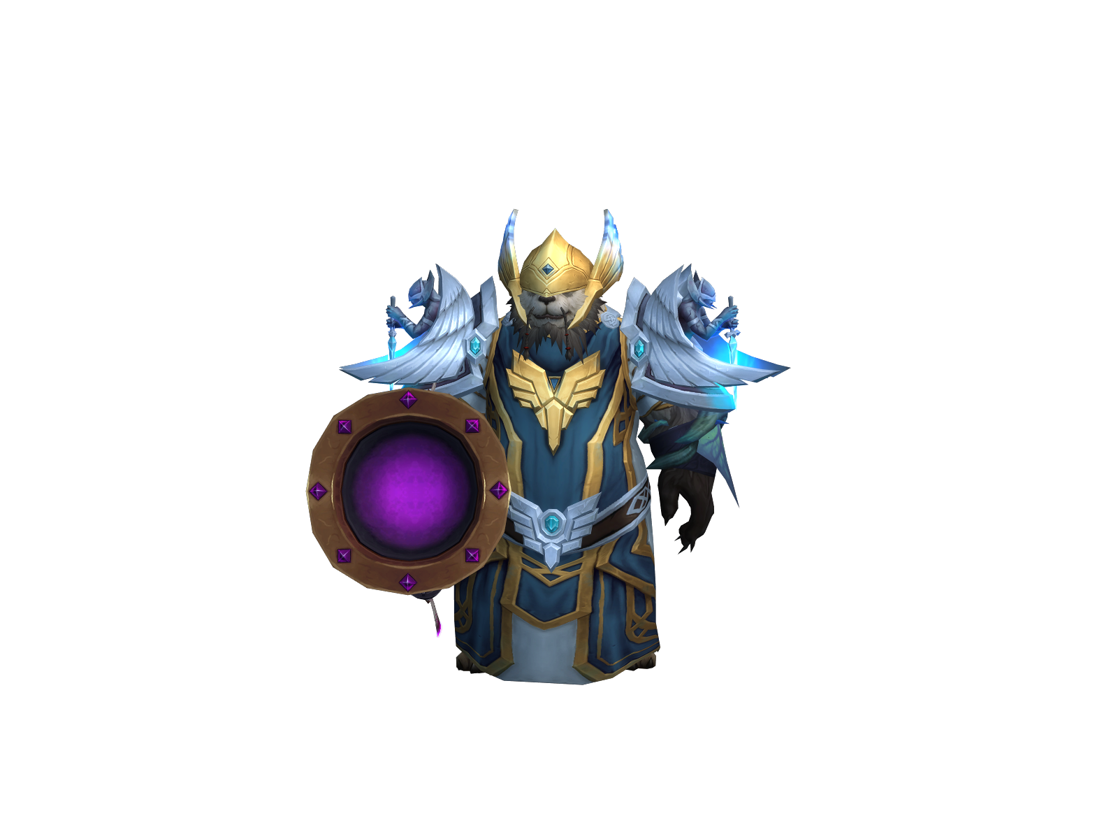 Spoonpeddler 3D character render