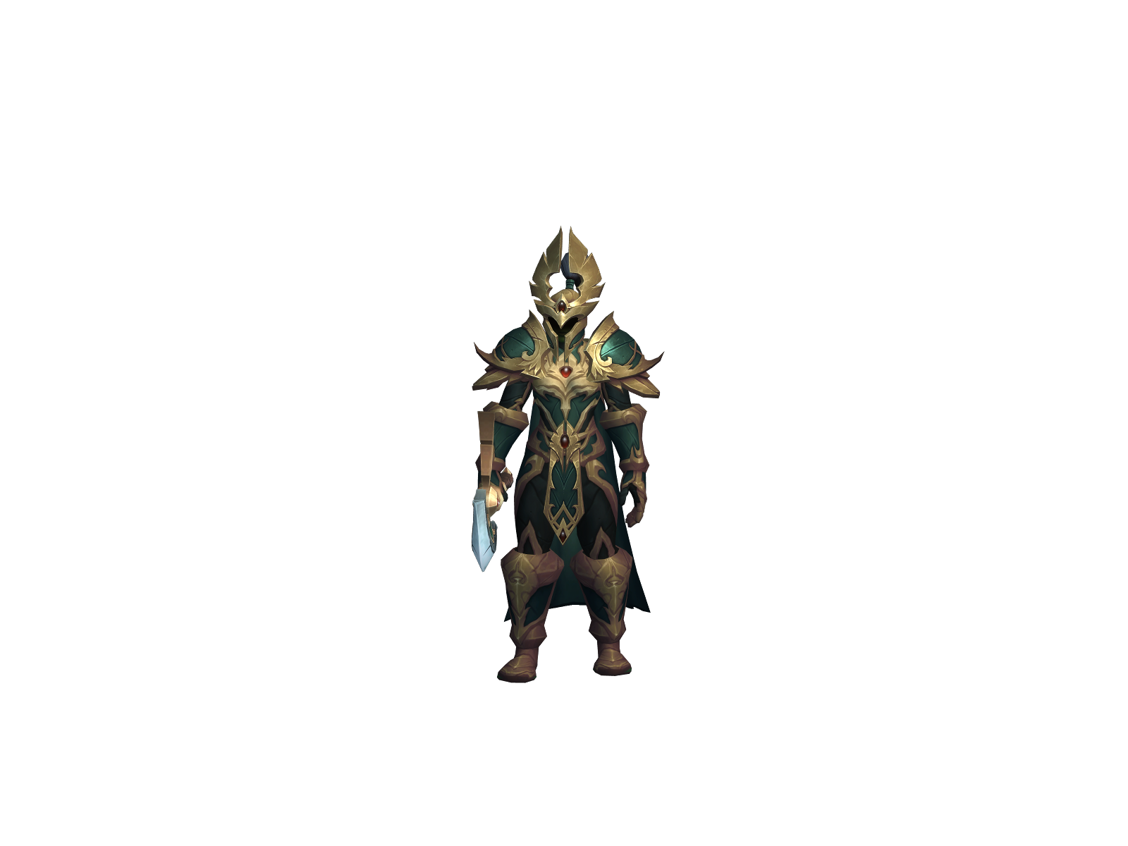 Deadlyorc 3D character render