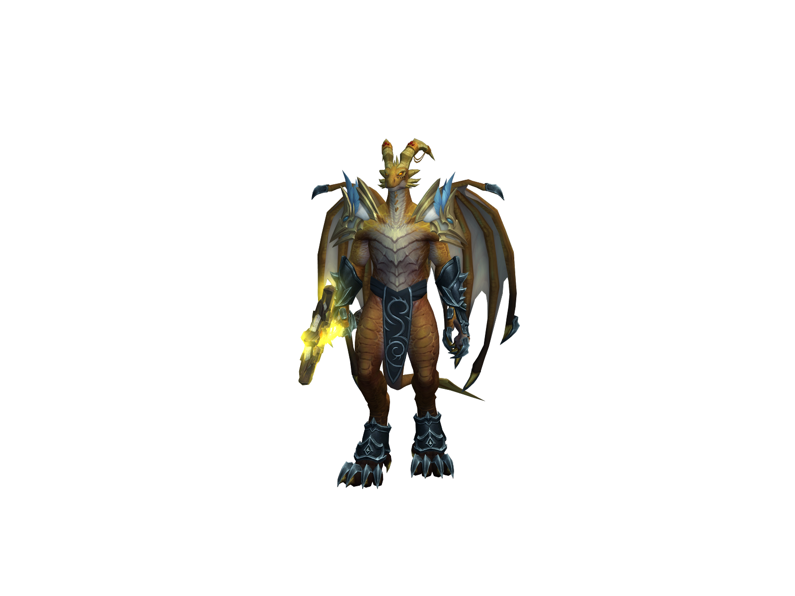 Bask 3D character render