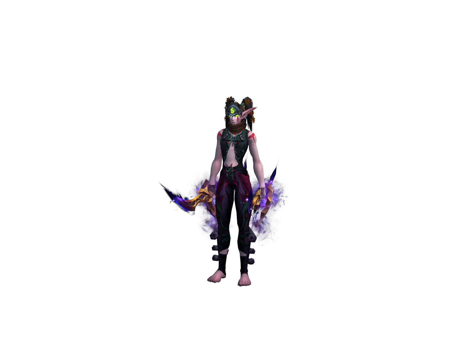 Fenris 3D character render