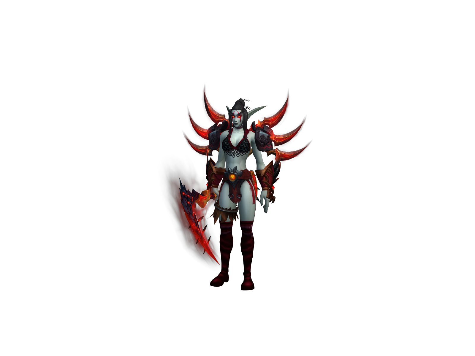 Vampress 3D character render