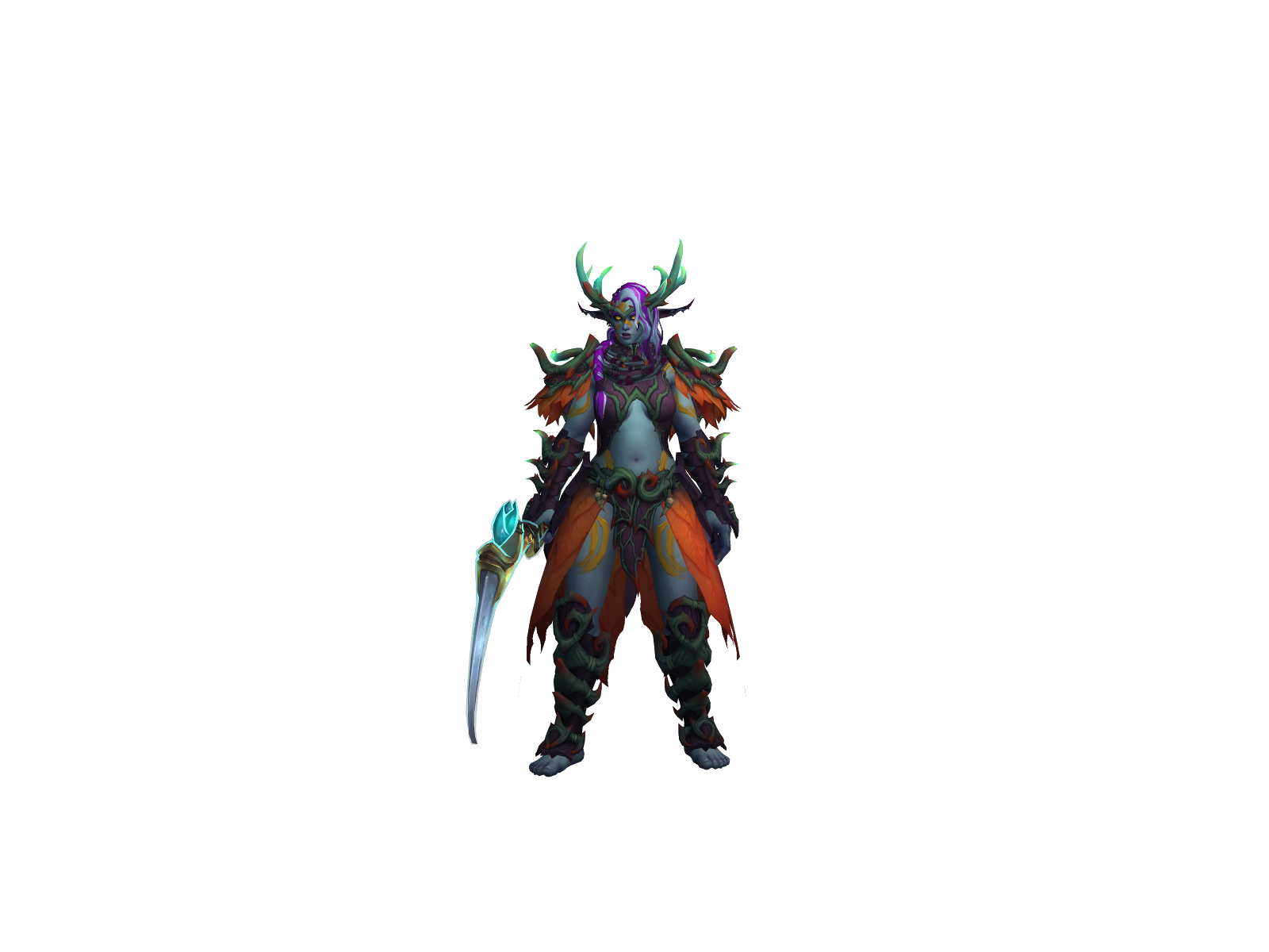 Gtoffmydruid 3D character render
