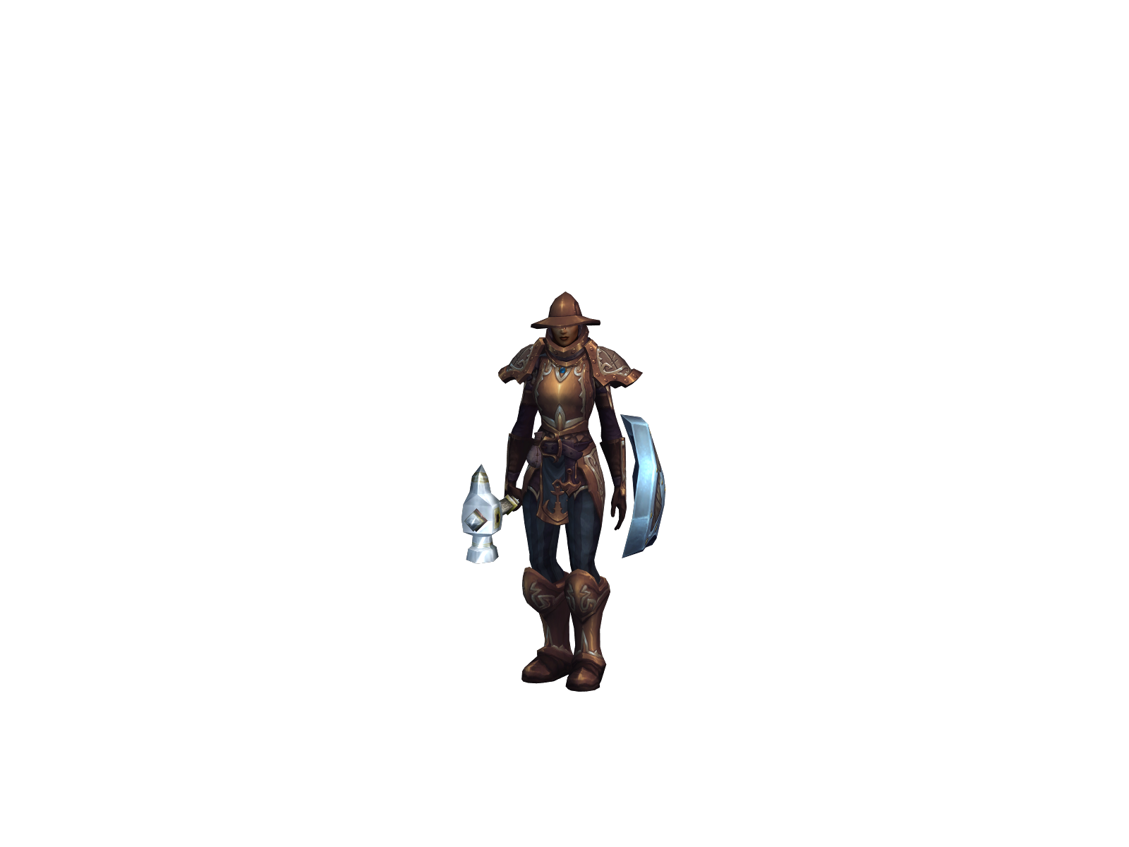 Placibo 3D character render
