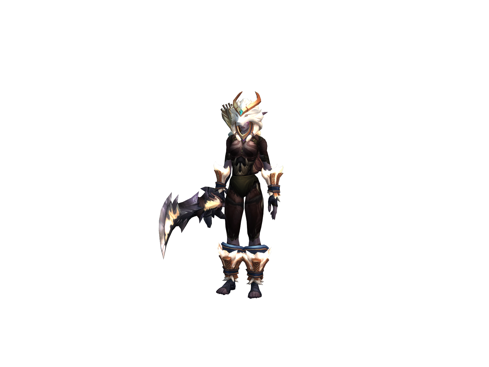Rrens 3D character render