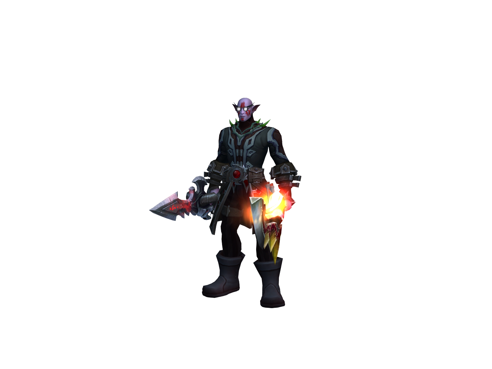 Aldy 3D character render