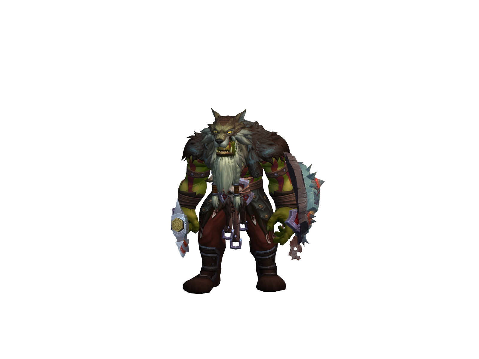Dargal 3D character render