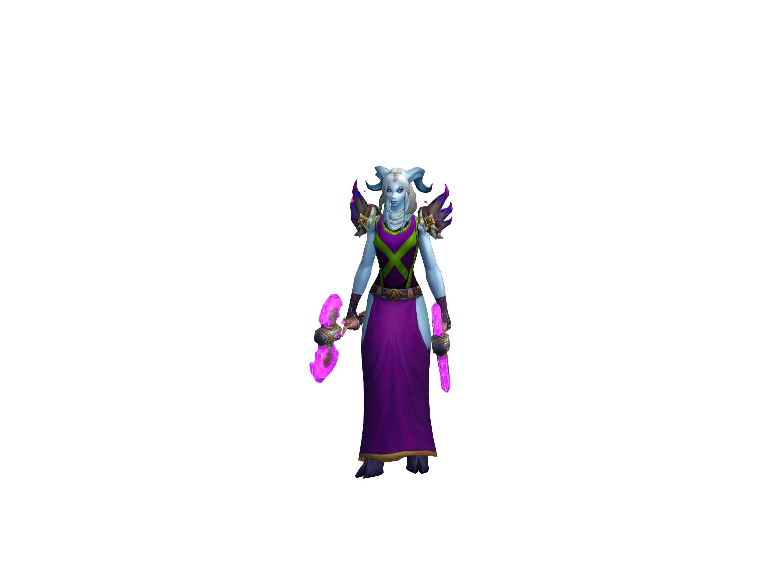Distortion 3D character render