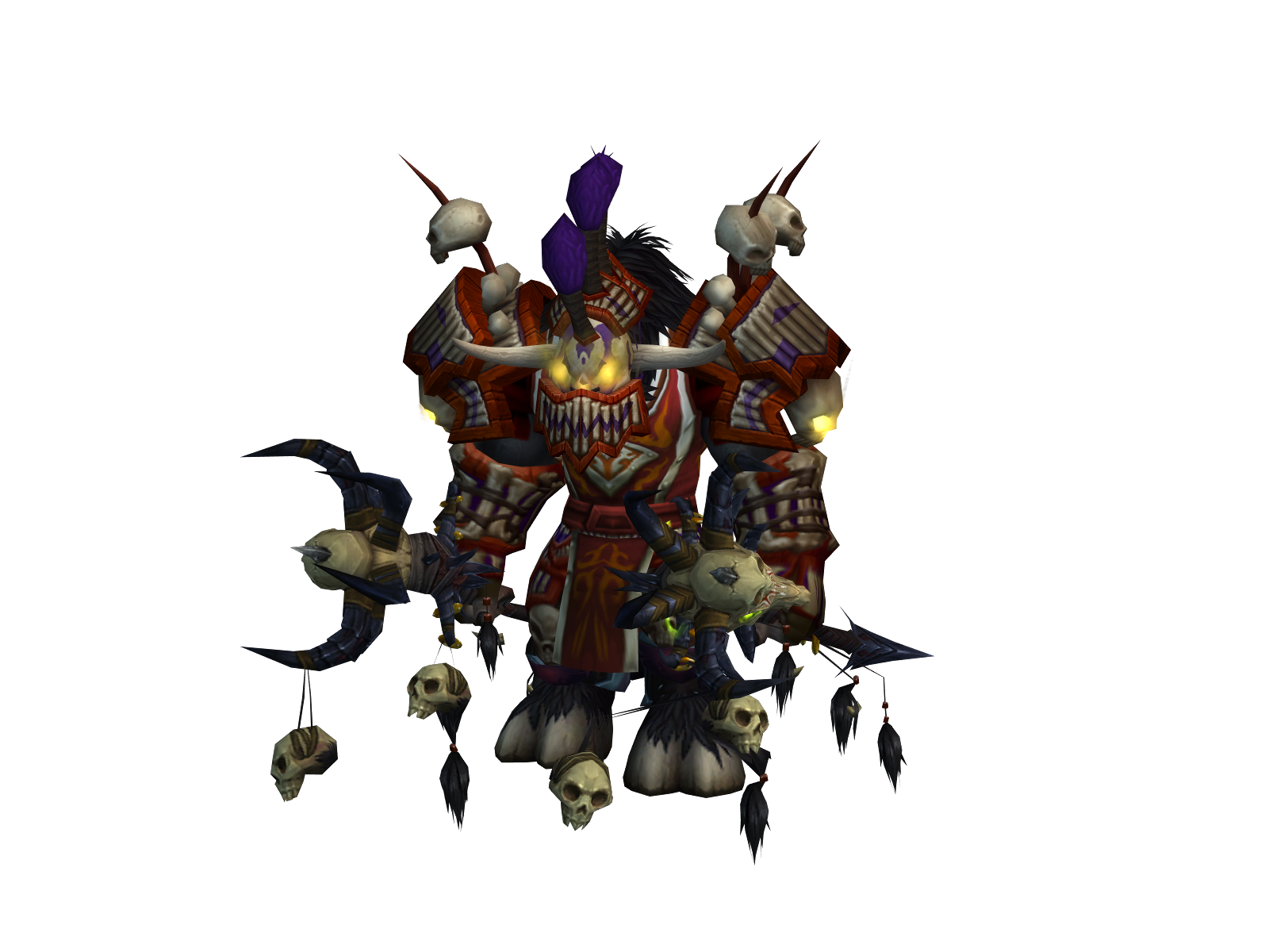 Raktokot 3D character render