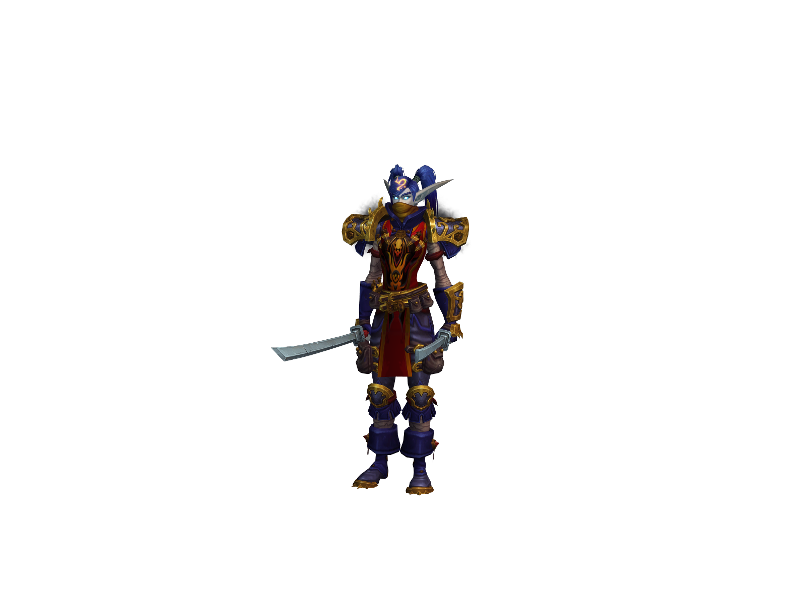 Rubiks 3D character render