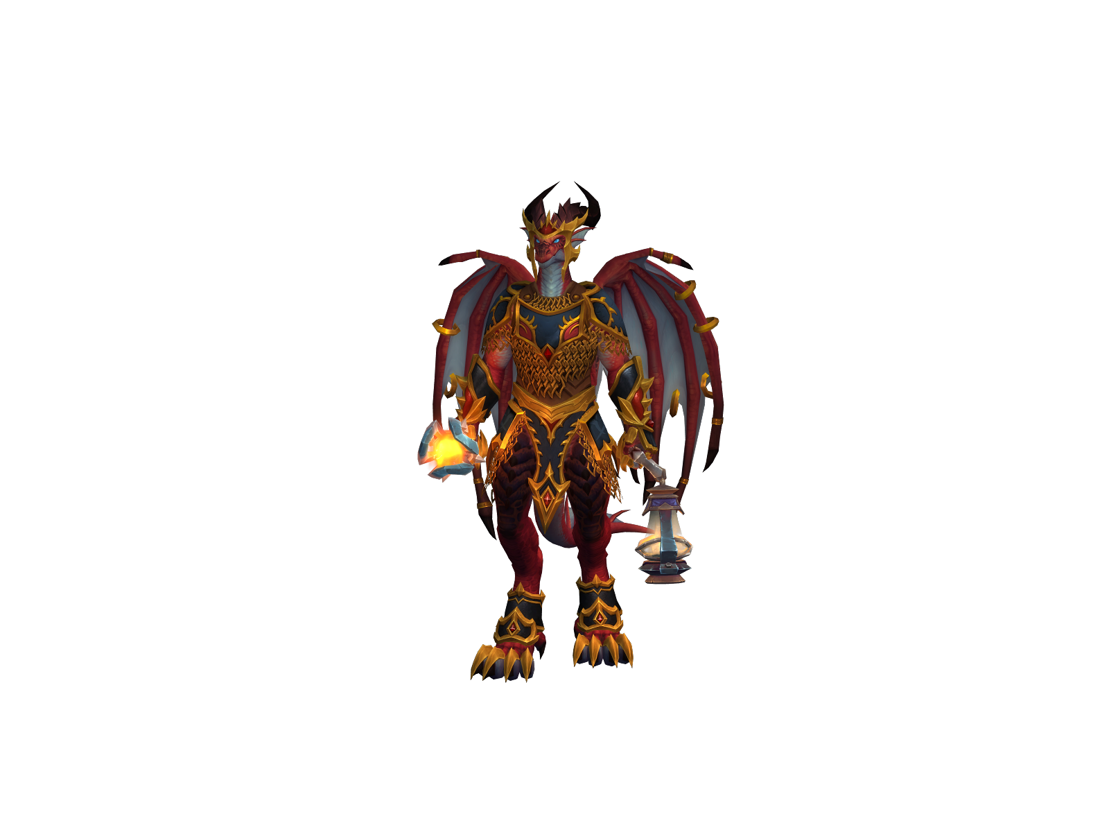 Dracthyr WoW character banner