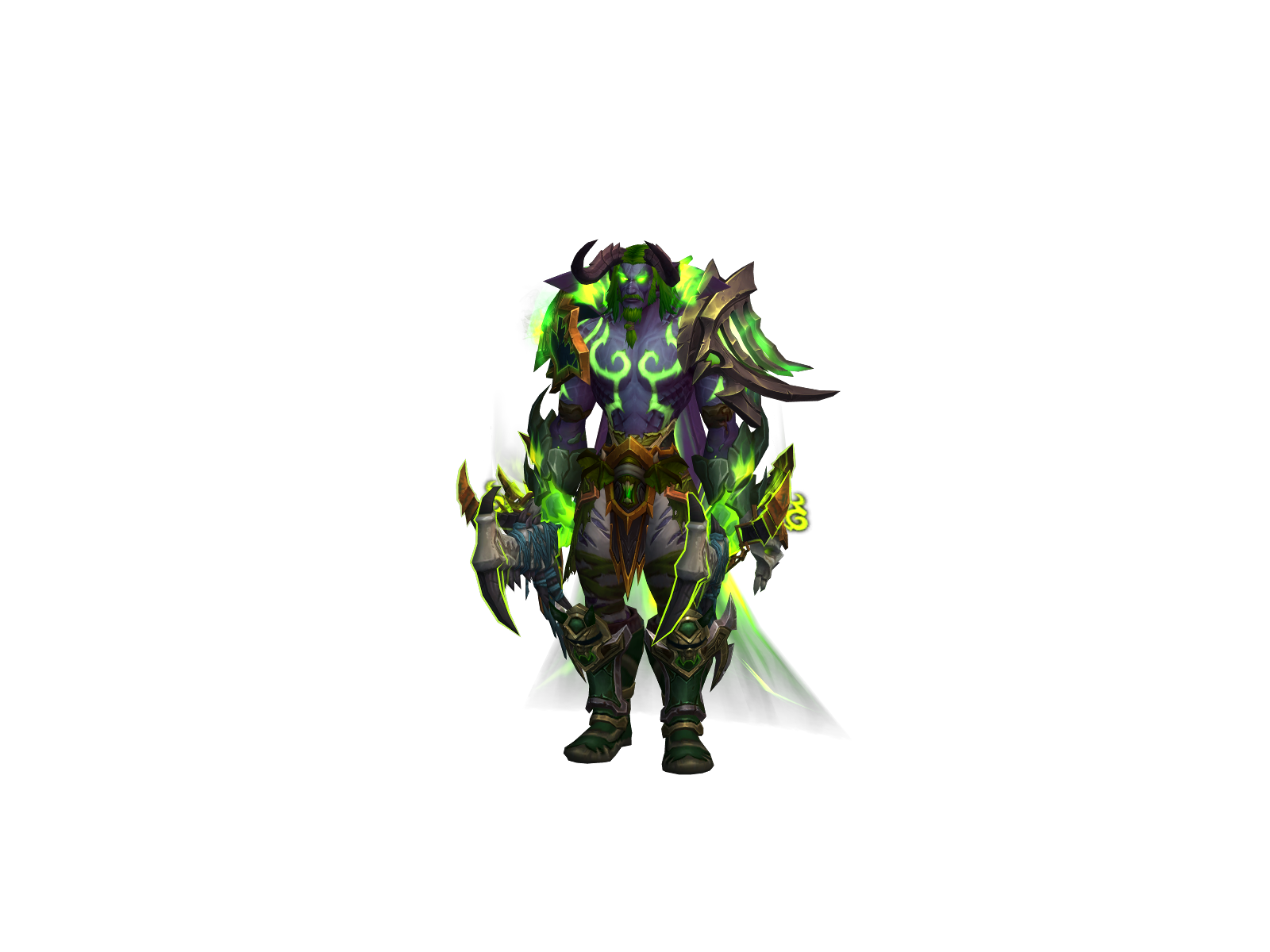 Kryptdemon 3D character render