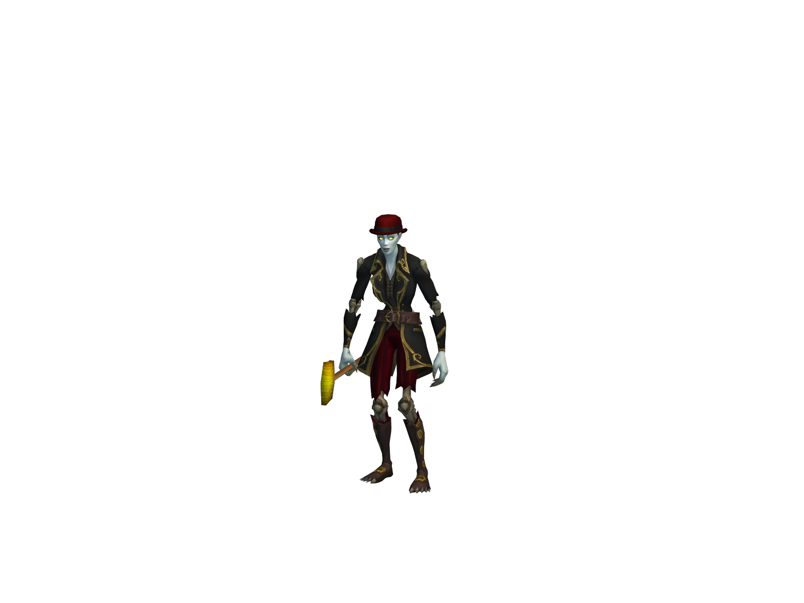 Fistsdeep 3D character render