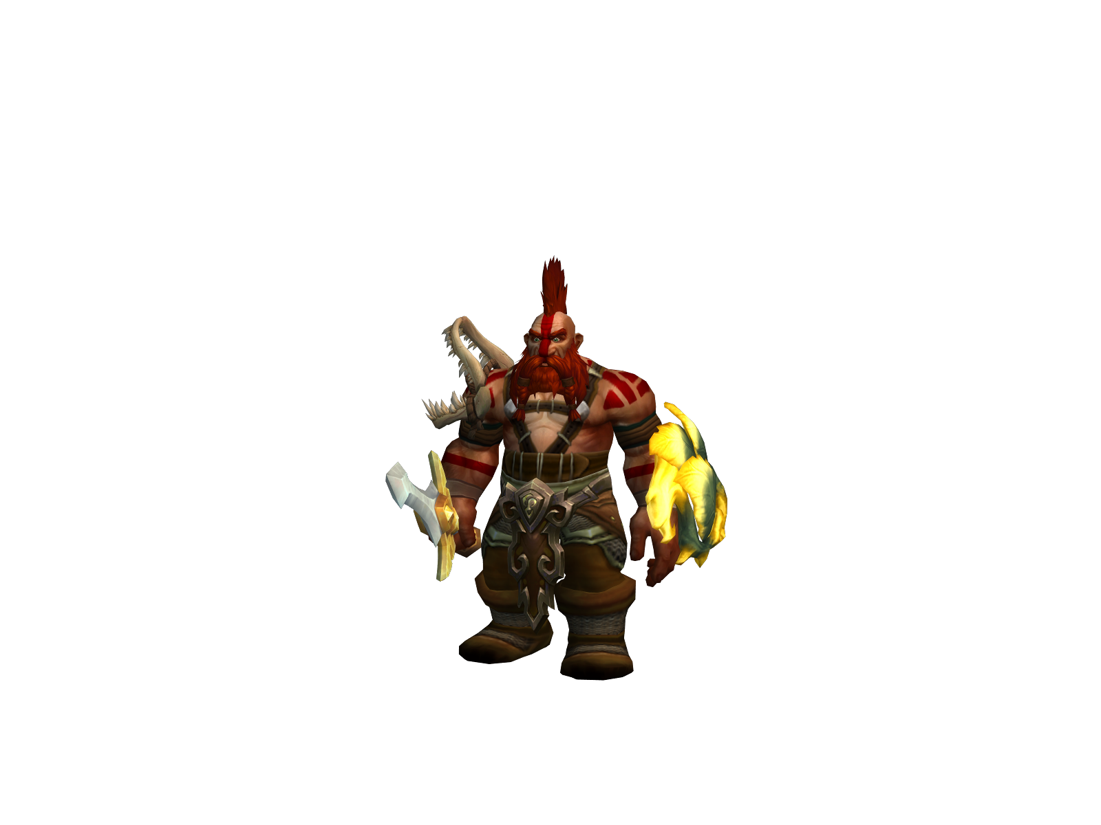 Dunhammer 3D character render