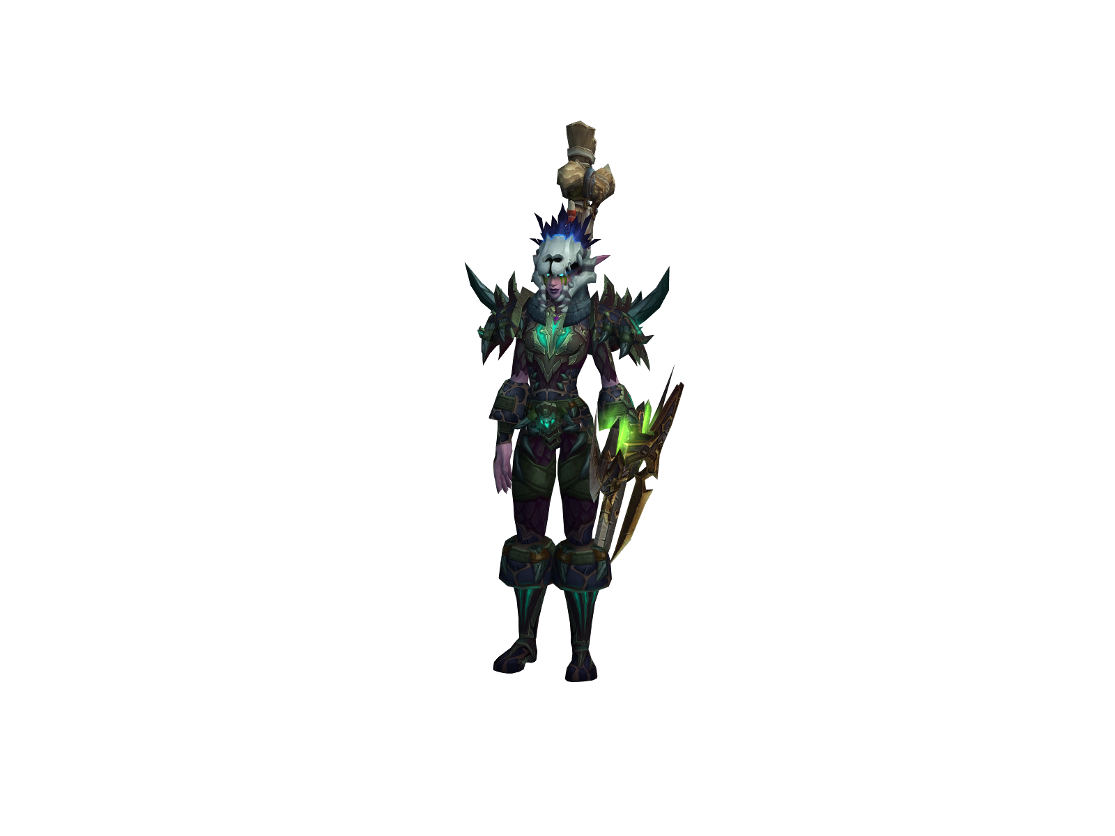 Tryxi 3D character render