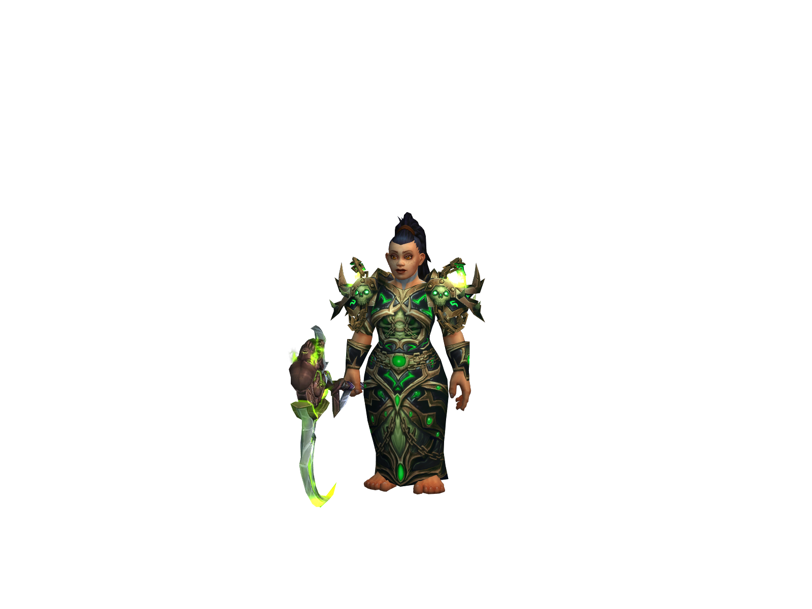 Mistakes 3D character render