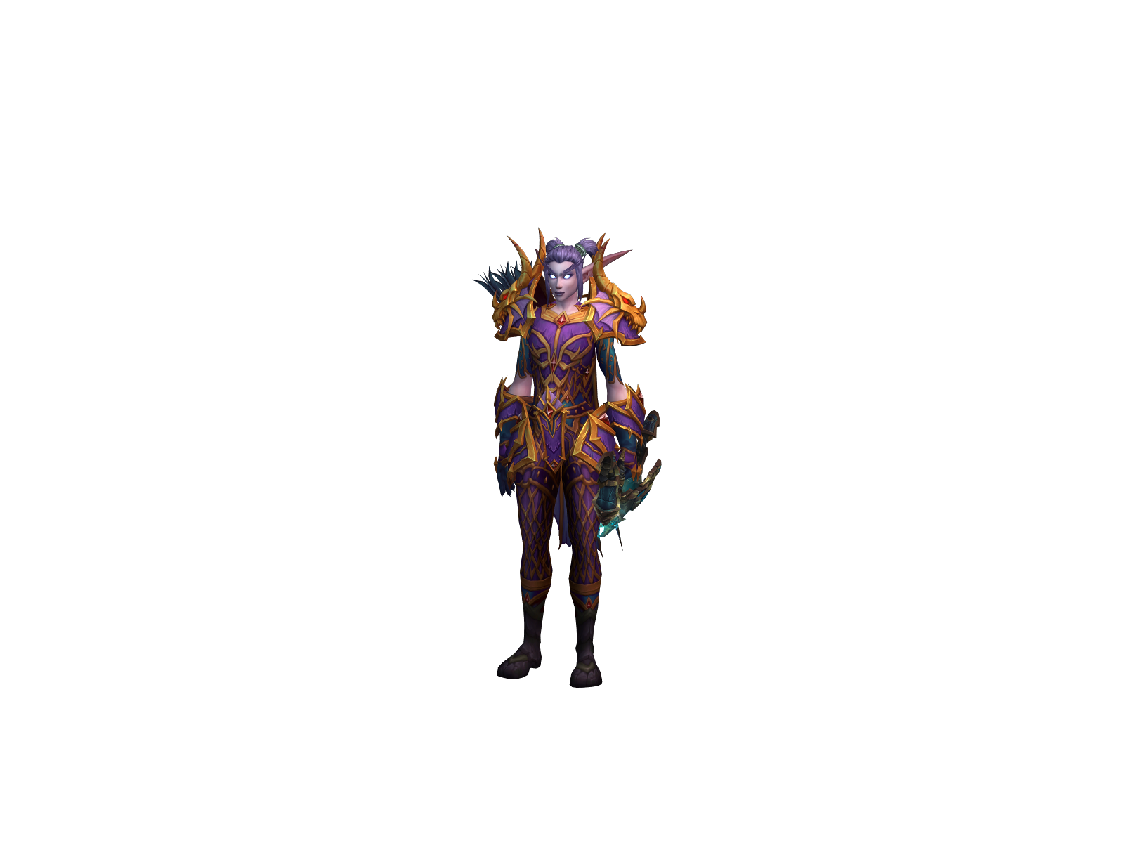 Pallmallred 3D character render