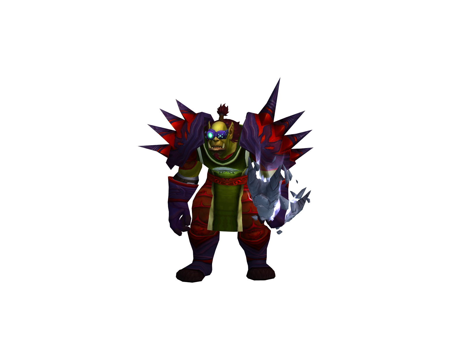 Shoot 3D character render