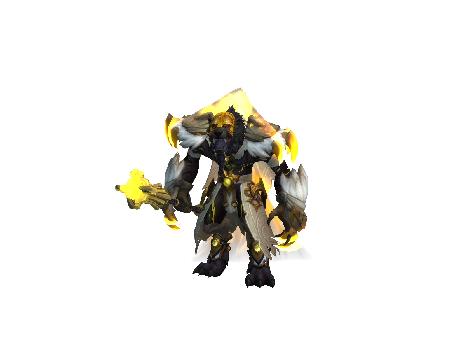 Gharagon 3D character render