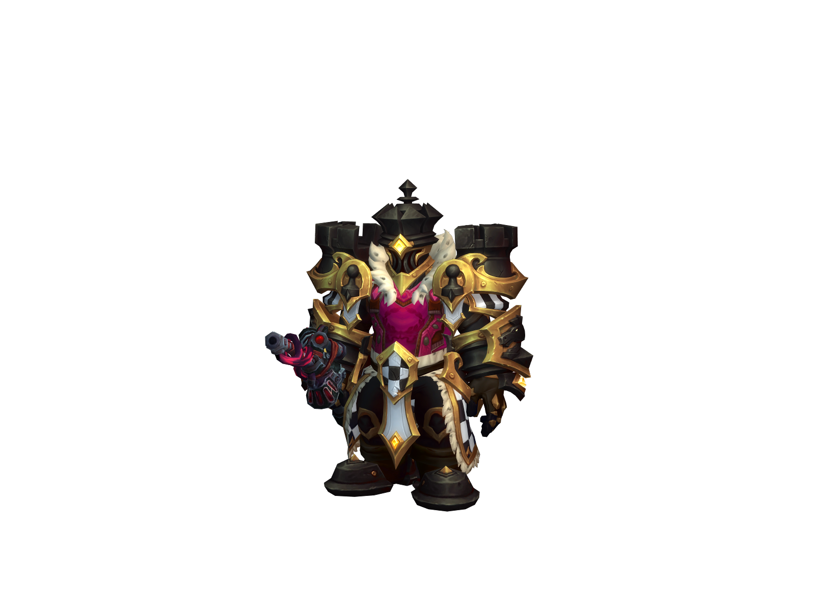Forno 3D character render