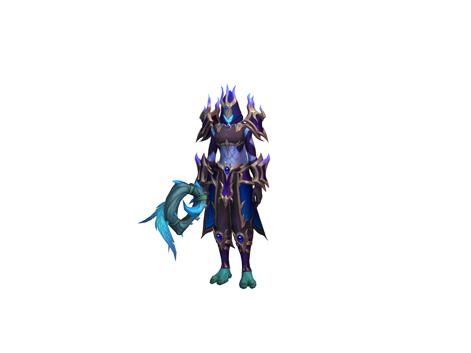 Mexy 3D character render