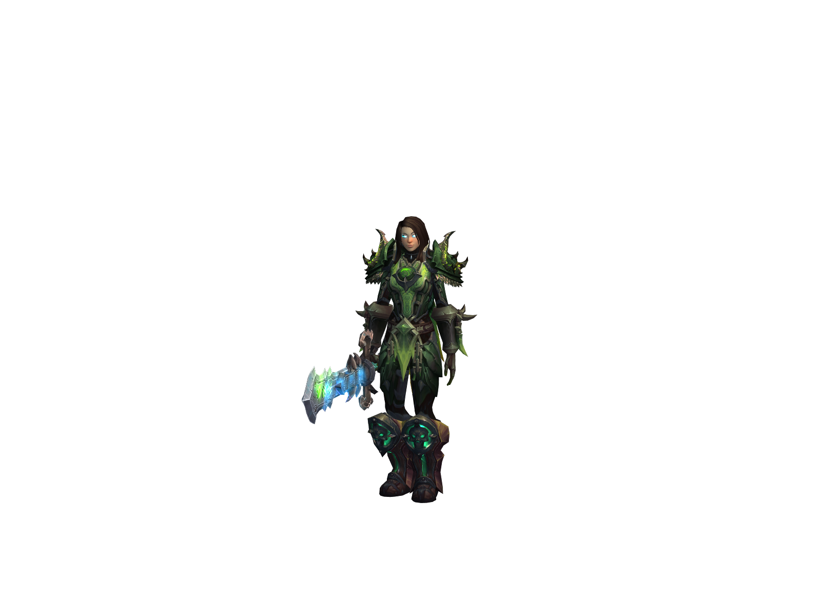 Mishell 3D character render