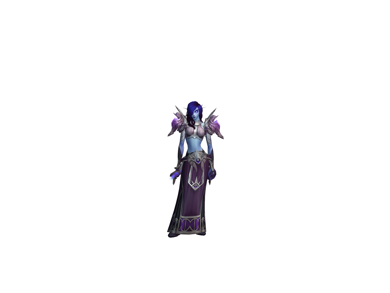 Seraphíne 3D character render