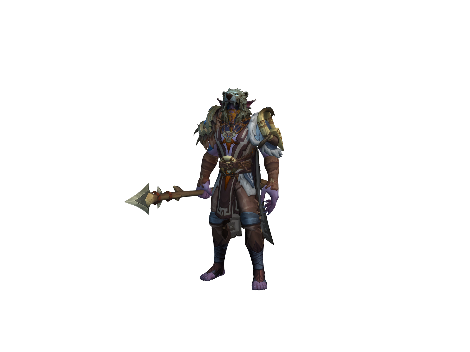 Wawaweewoh 3D character render
