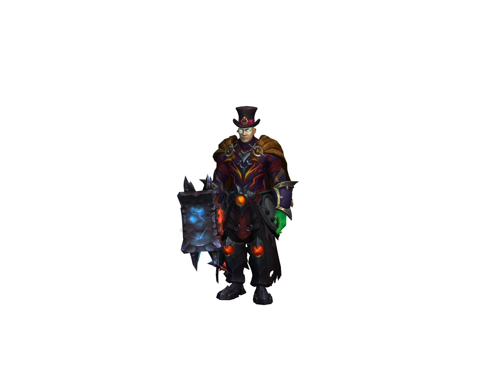 Zombiejeezus 3D character render