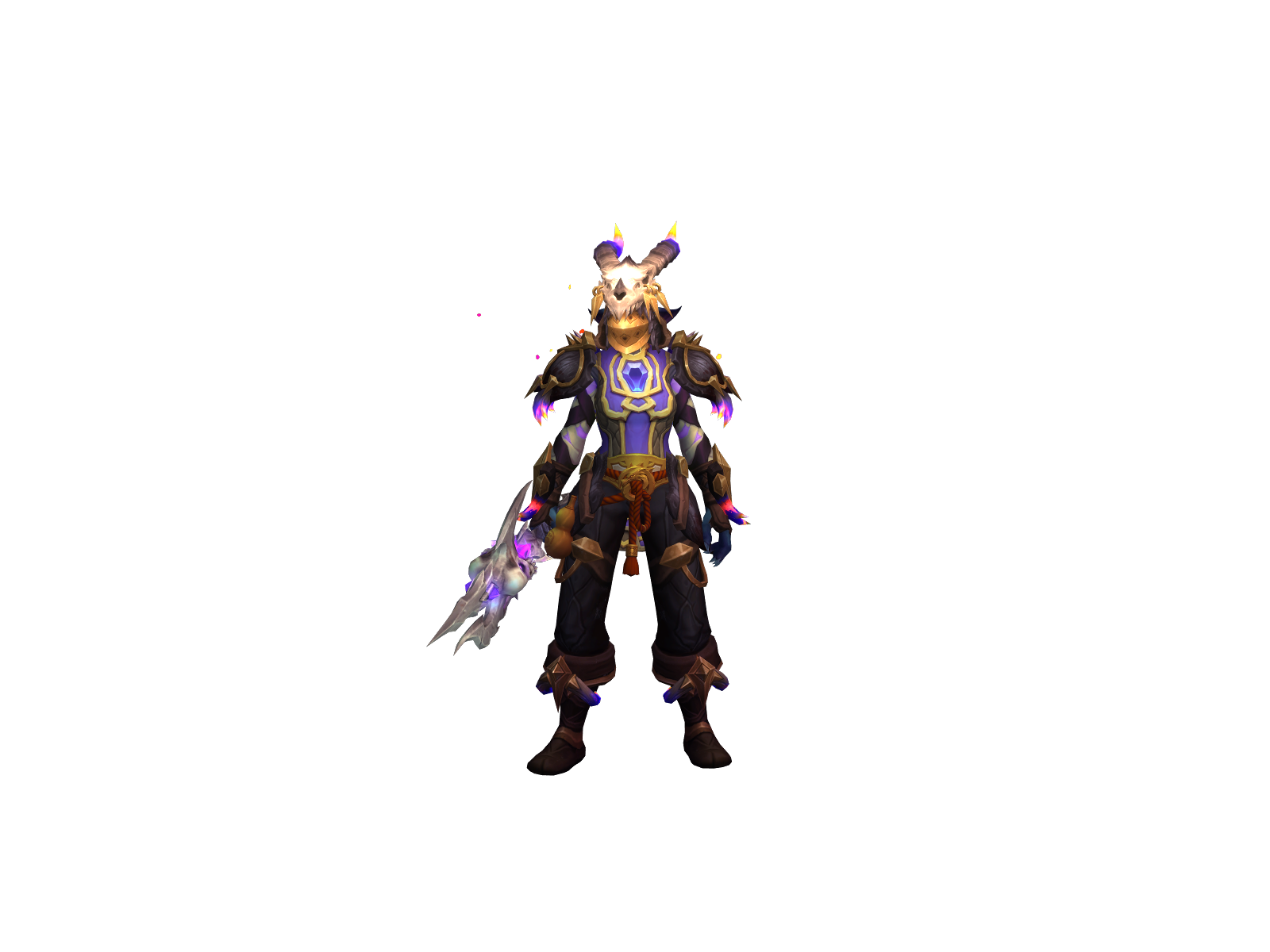 Inoyasha 3D character render