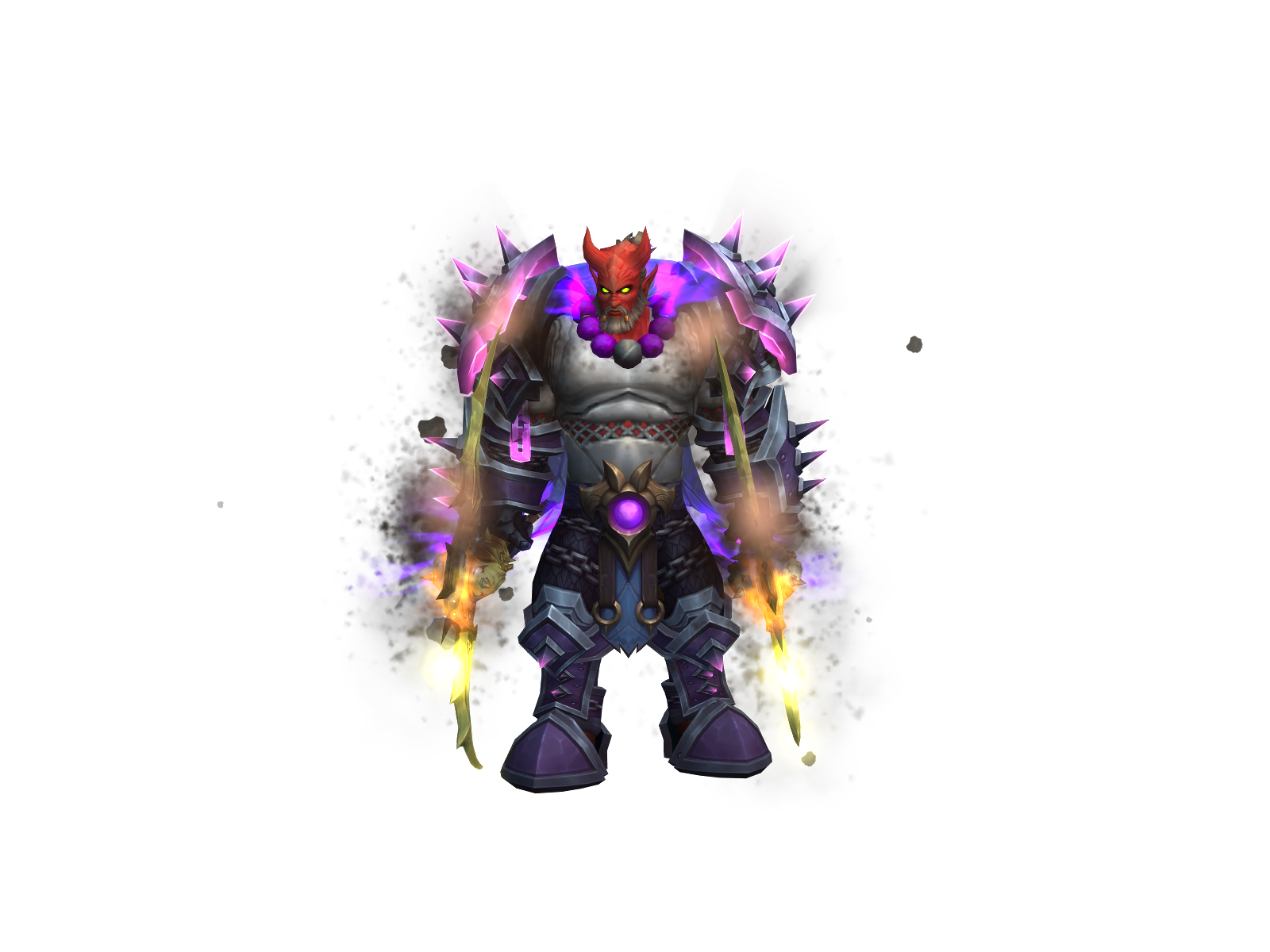 Xerorage 3D character render