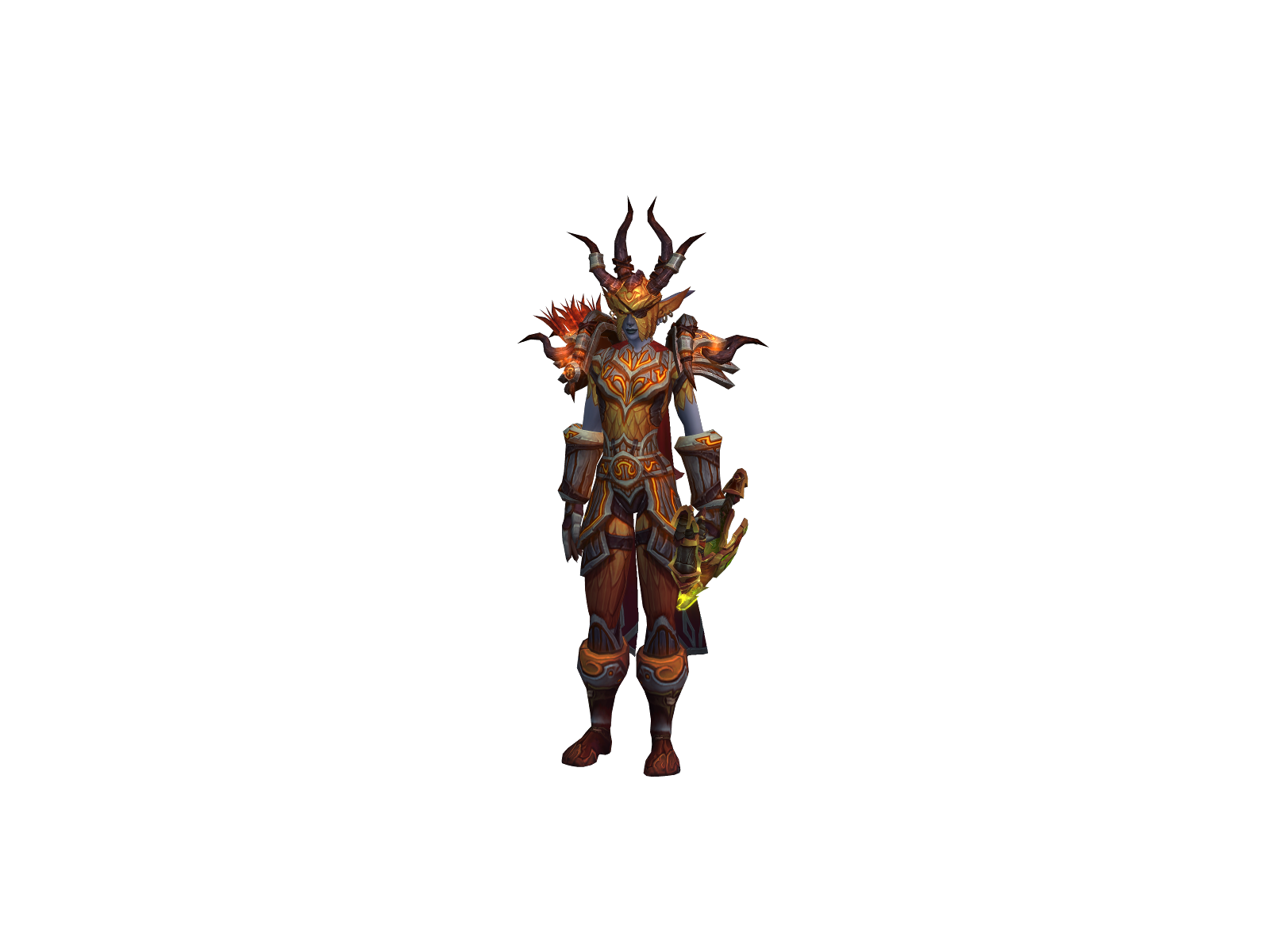 Wreckary 3D character render