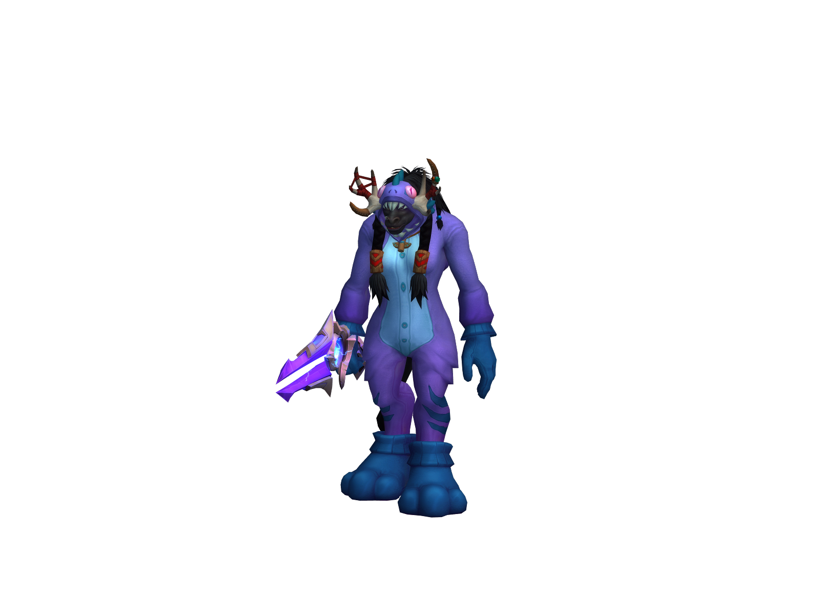 Awful 3D character render