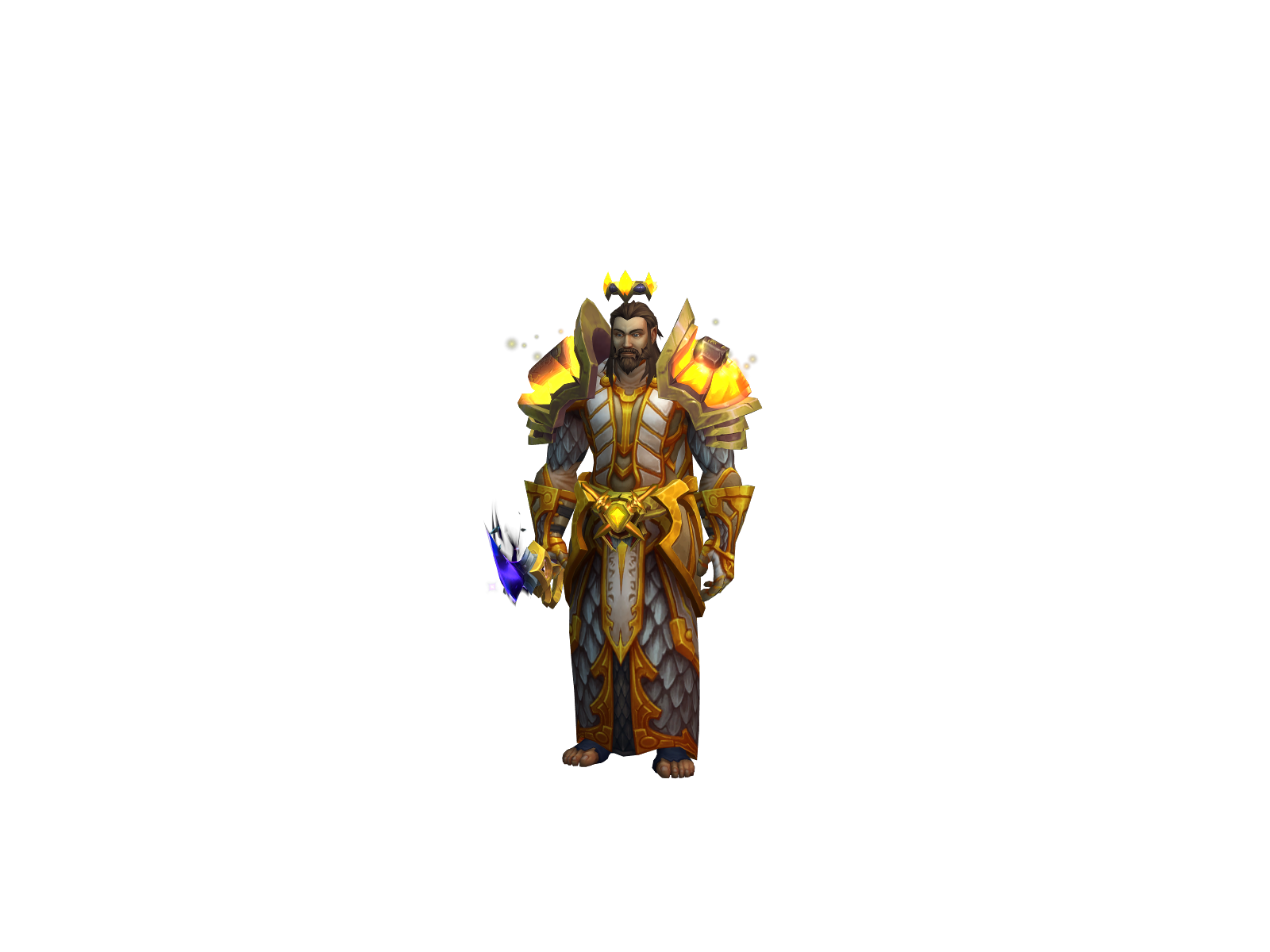 Azzi 3D character render