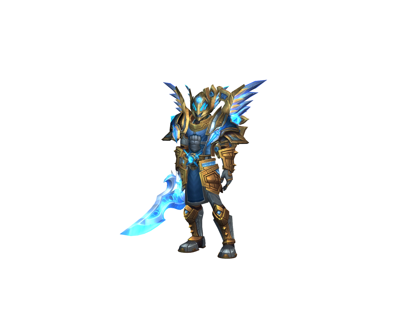 Legendary 3D character render