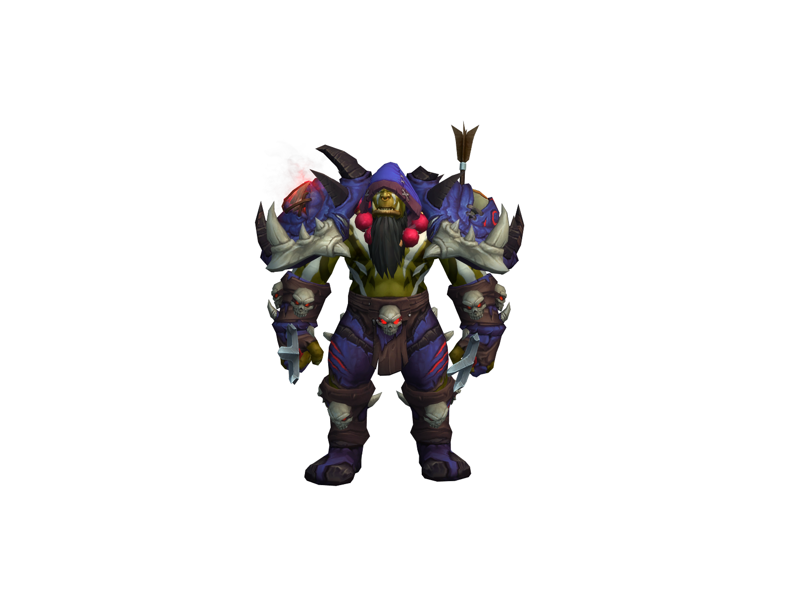 Glytch 3D character render