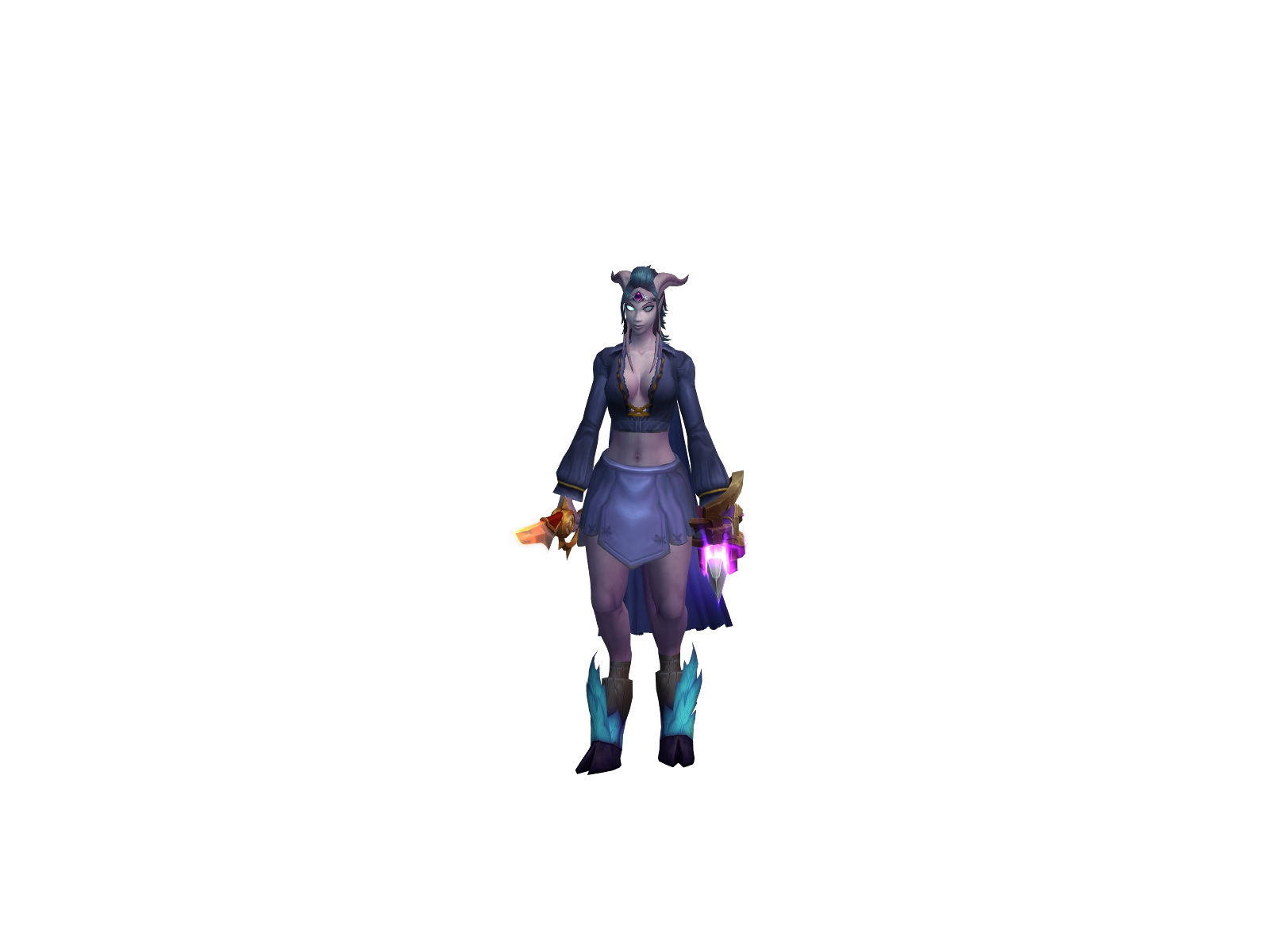 Jackierains 3D character render