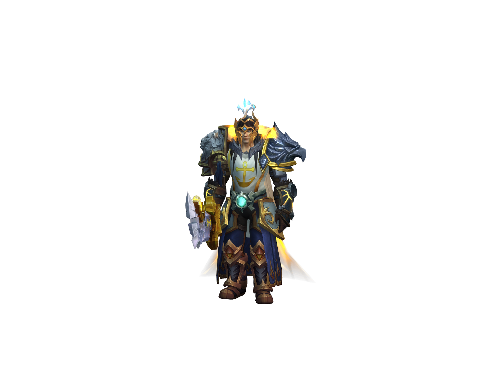 Natheren 3D character render