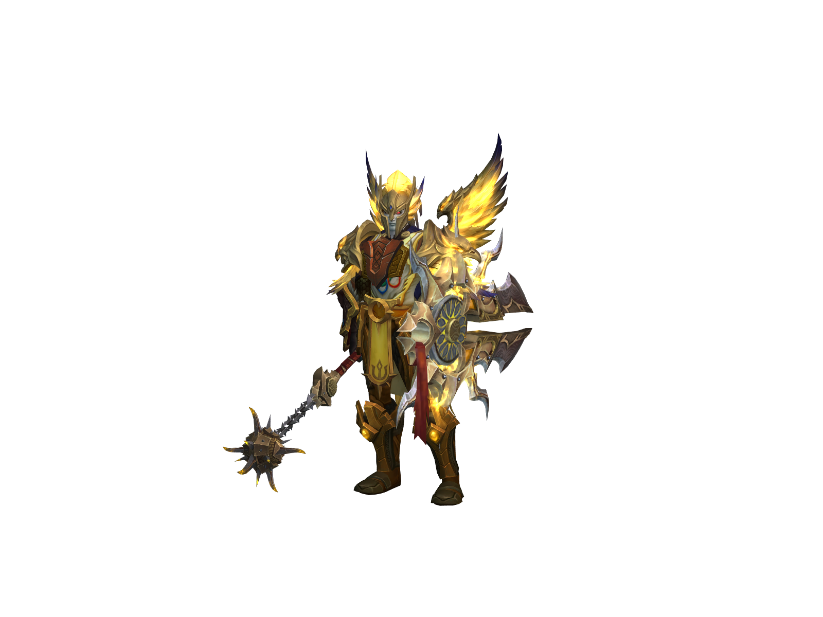 Taeror 3D character render