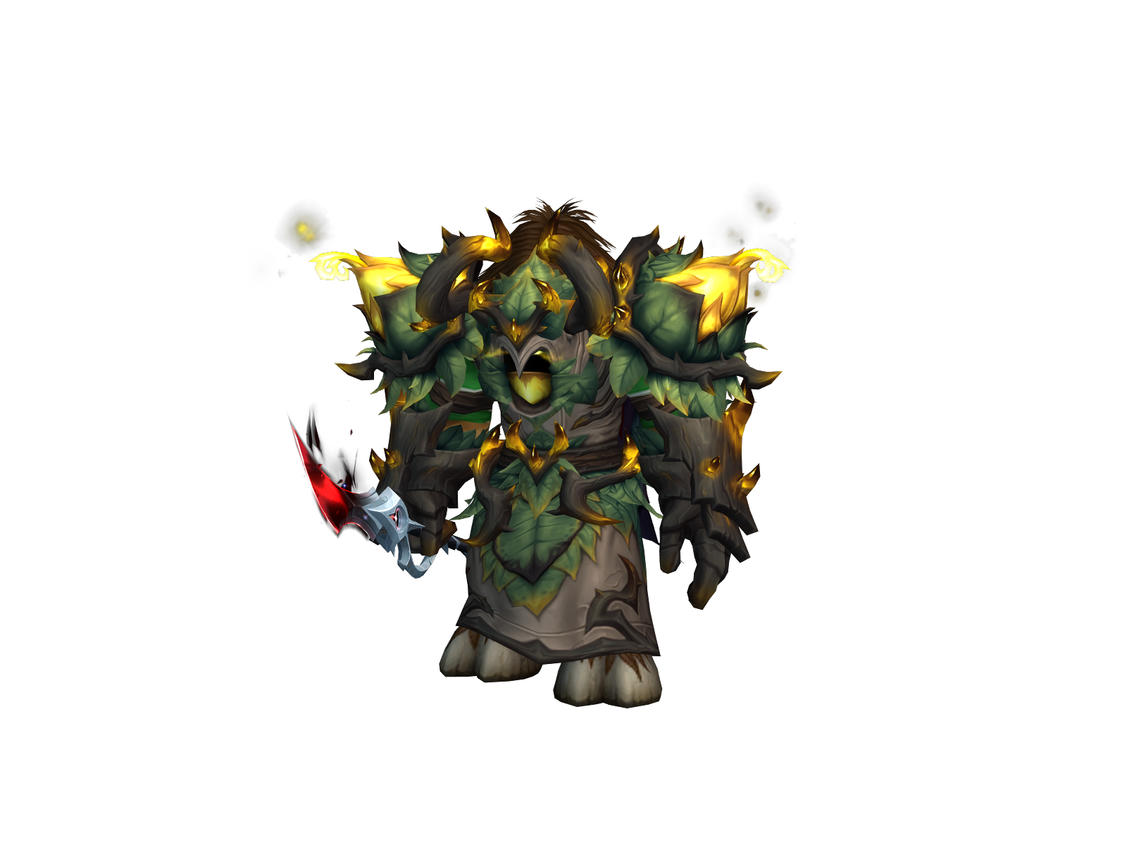 Merkala 3D character render